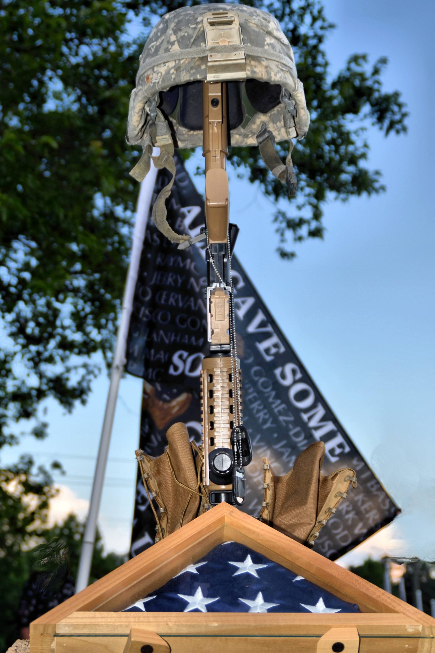Tribute to Veterans and Flag Day June 14, 2021 (Photo Credit Kristin Brown)
