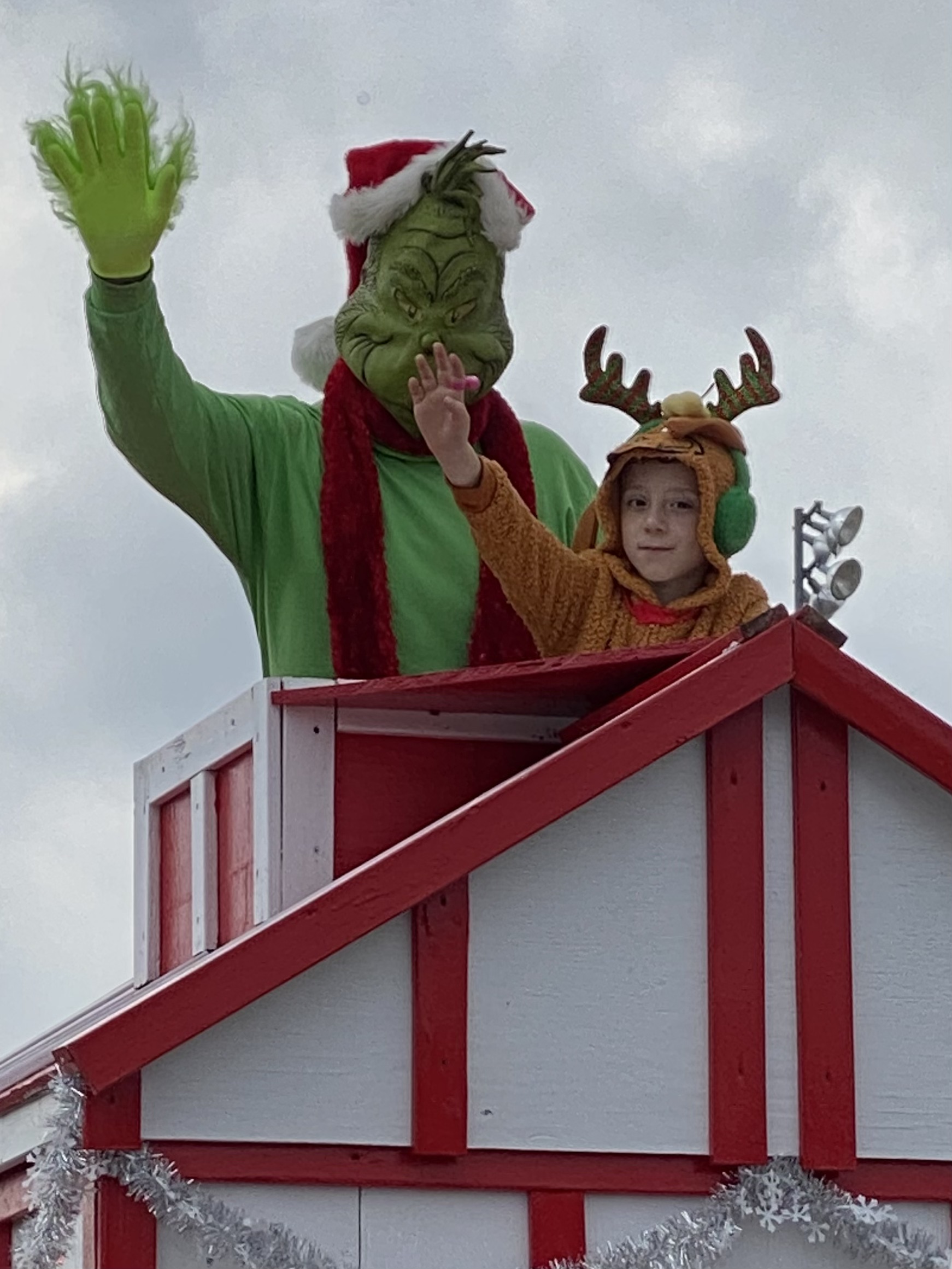 The Grinch The Grinch Did NOT steal the Christmas Parade in 2021.