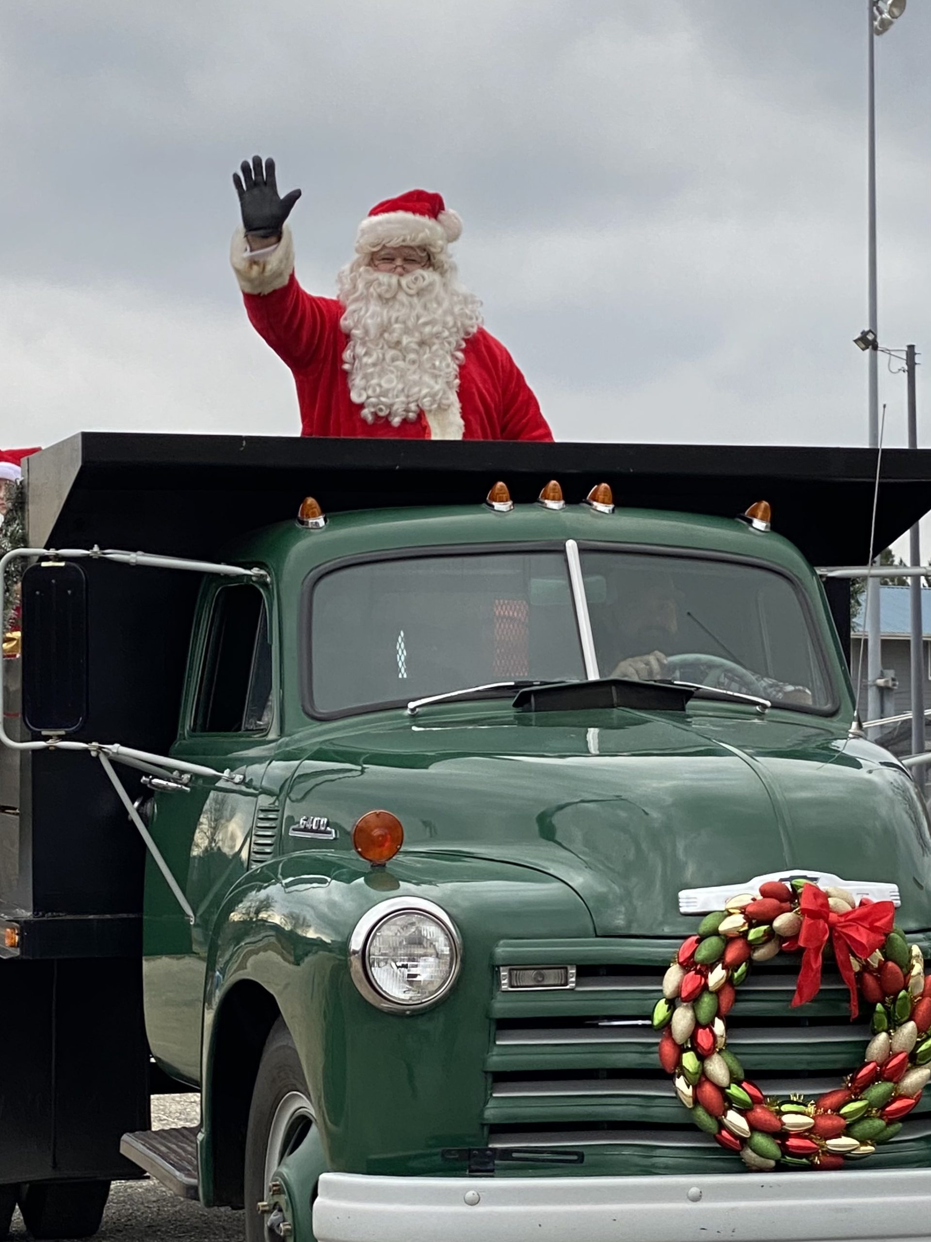 Santa_at_the_2021_Christmas_Parade Santa made his appearance at the Clayton Christmas Parade 2021