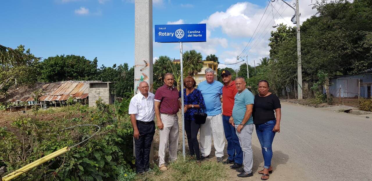 Street Named After Us They named a street after us in the neighborhood where the latrines were being built in 2019.