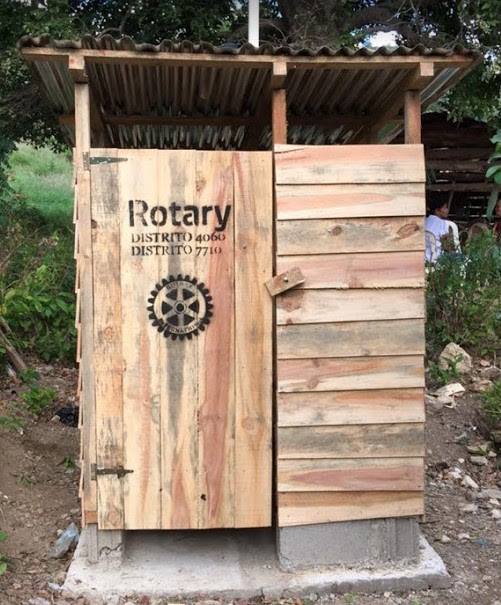 Finished Latrine - Dominican Republic Project Finished Latrine - Dominican Republic Project