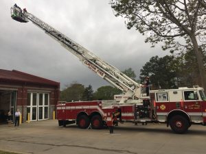 Clayton Fire Department Ladder Truck