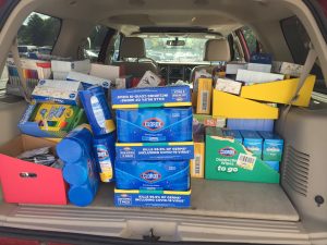 Shopping Trip to Stock-the-Closet for Clayton Elementary School Teachers