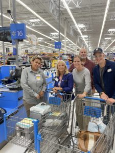 Shopping Trip to Stock-the-Closet for Clayton Elementary School Teachers