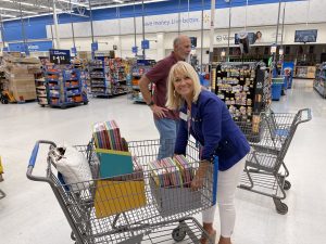 Shopping Trip to Stock-the-Closet for Clayton Elementary School Teachers