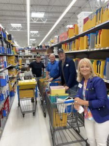Shopping Trip to Stock-the-Closet for Clayton Elementary School Teachers