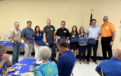 Seven Rotarians Receive Paul Harris Fellow Recognitions