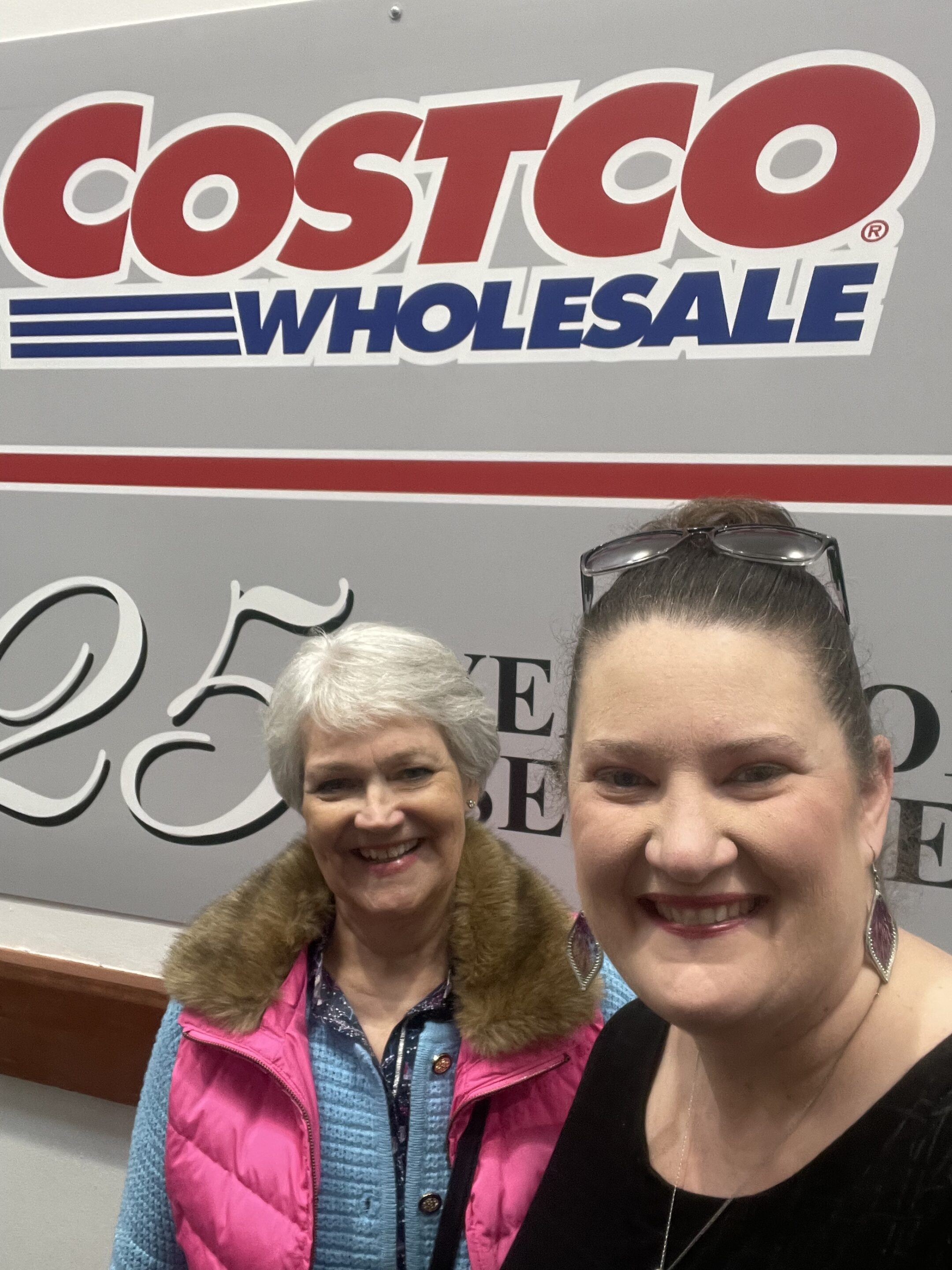 02.26.2024 - Ruth Anderson and Michelle Sanders at Costco (L) to (R): Ruth Anderson and Michelle Sanders at Cost