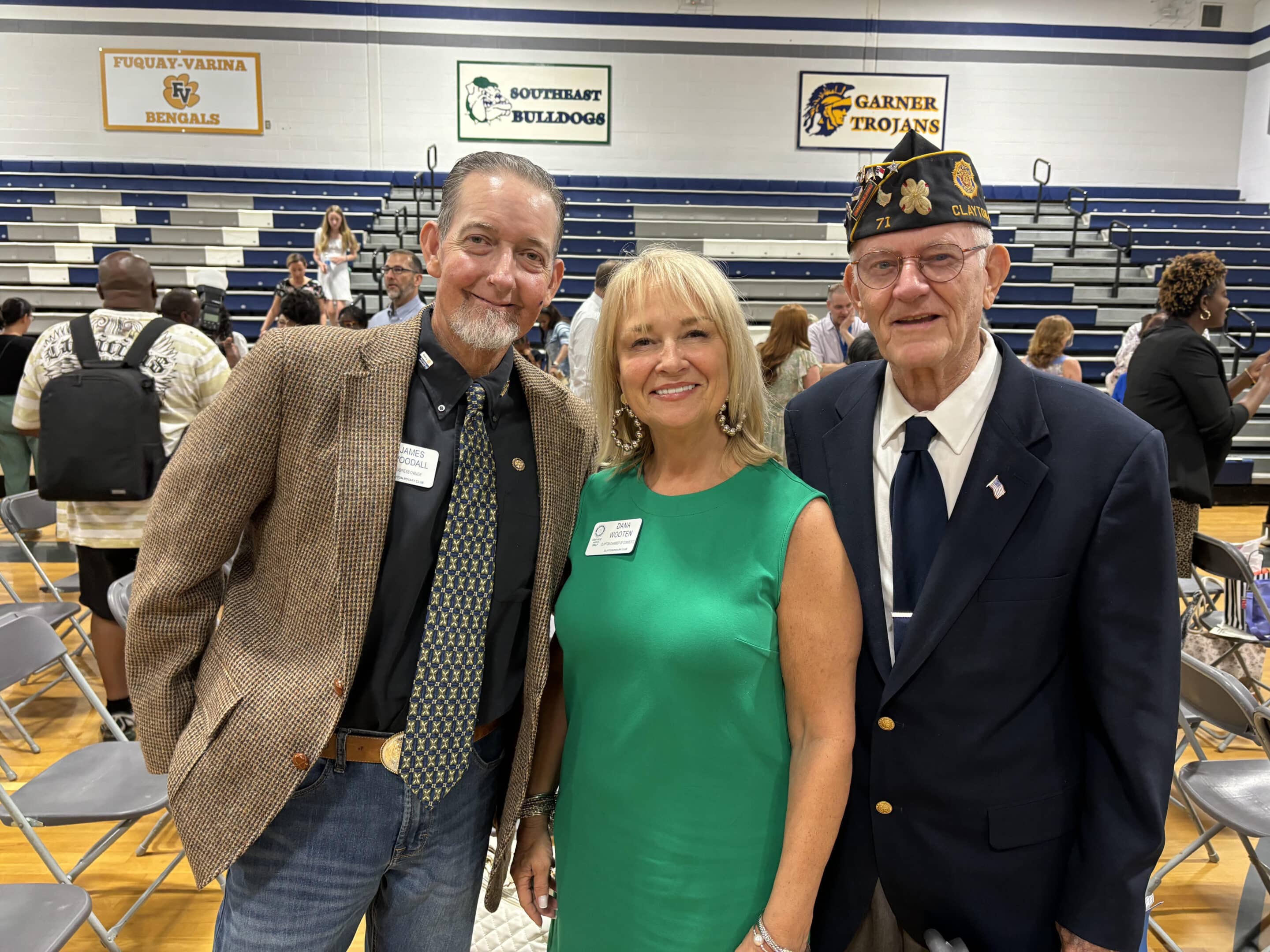 05.28.2024 - James Dana Emory Clayton High (L) to (R): James Woodall, Dana Wooten, and Emory Howard - Clayton High School