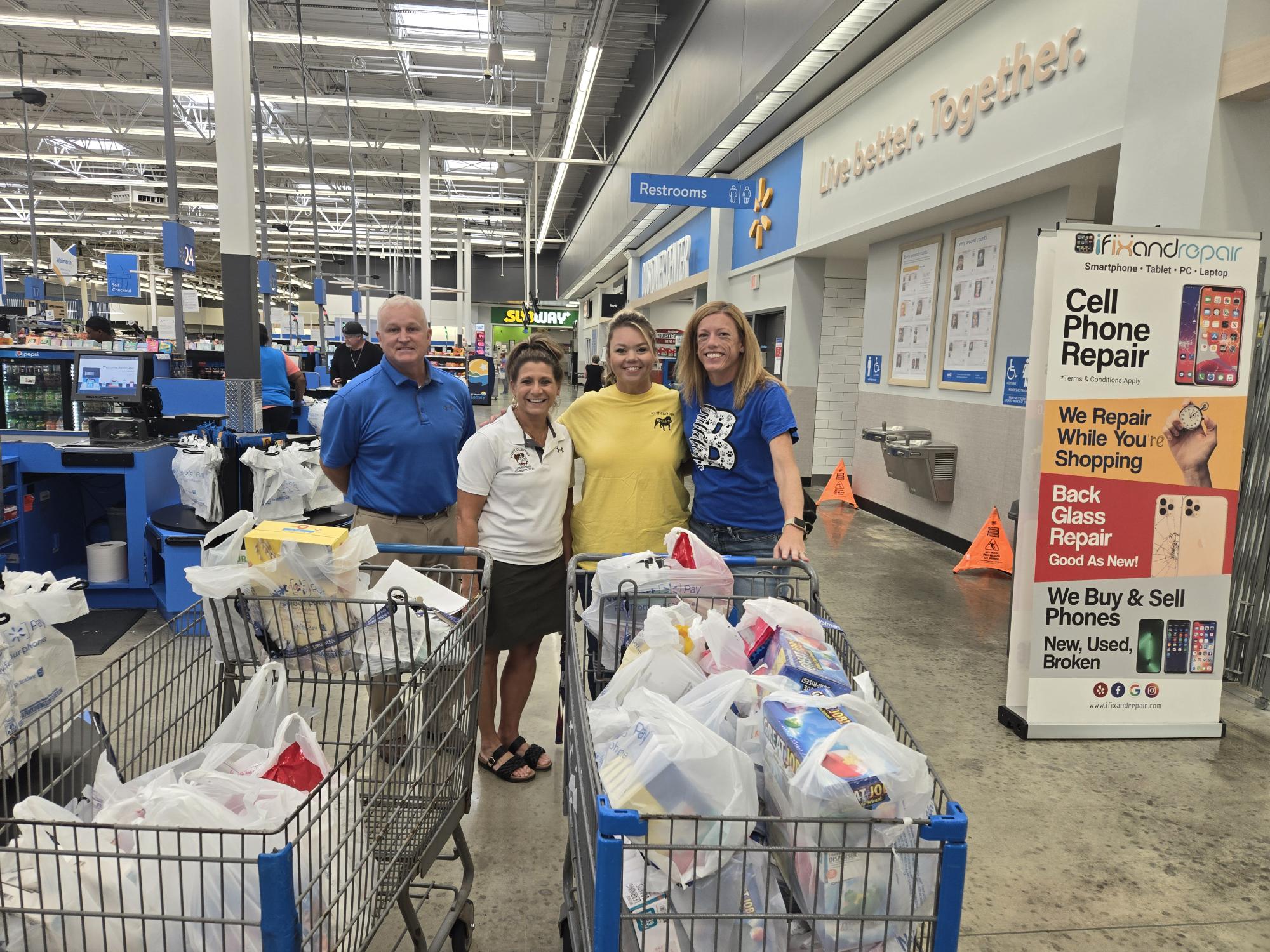2024 School Shopping Spree at Walmart, Clayton, NC. 2024 School Shopping Spree at Walmart, Clayton, NC.