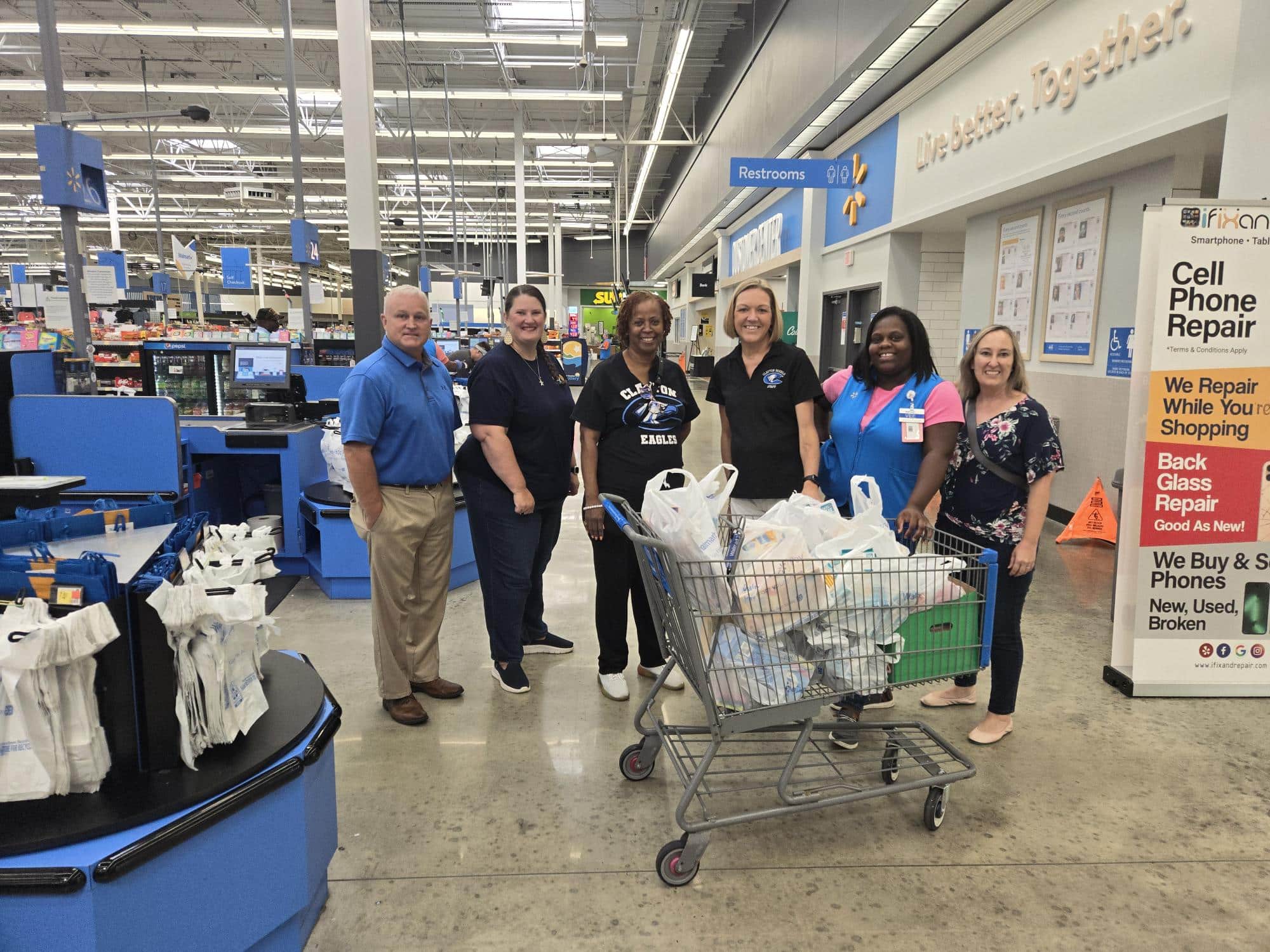 2024 School Shopping Spree at Walmart, Clayton, NC. 2024 School Shopping Spree at Walmart, Clayton, NC.