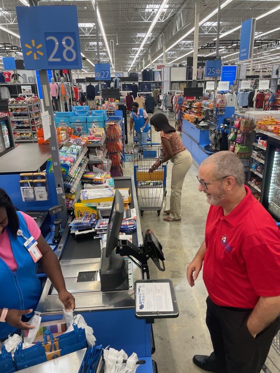 2024 School Shopping Spree at Walmart, Clayton, NC.