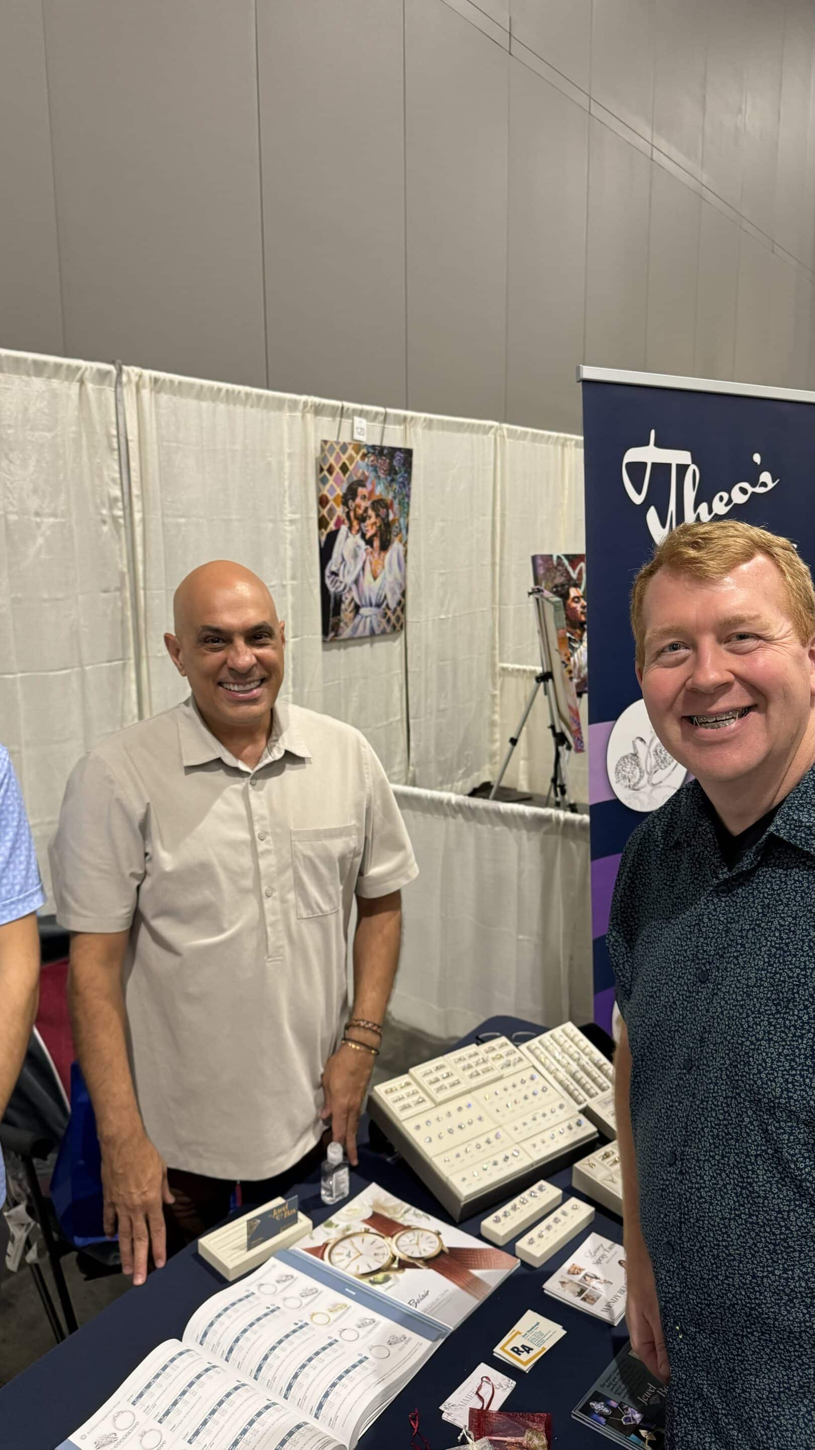 Michael Poulos - Eric Rabuse - 11.10.2024 - Bridal Show L-to-R- Michael Poulos and Eric Rabuse