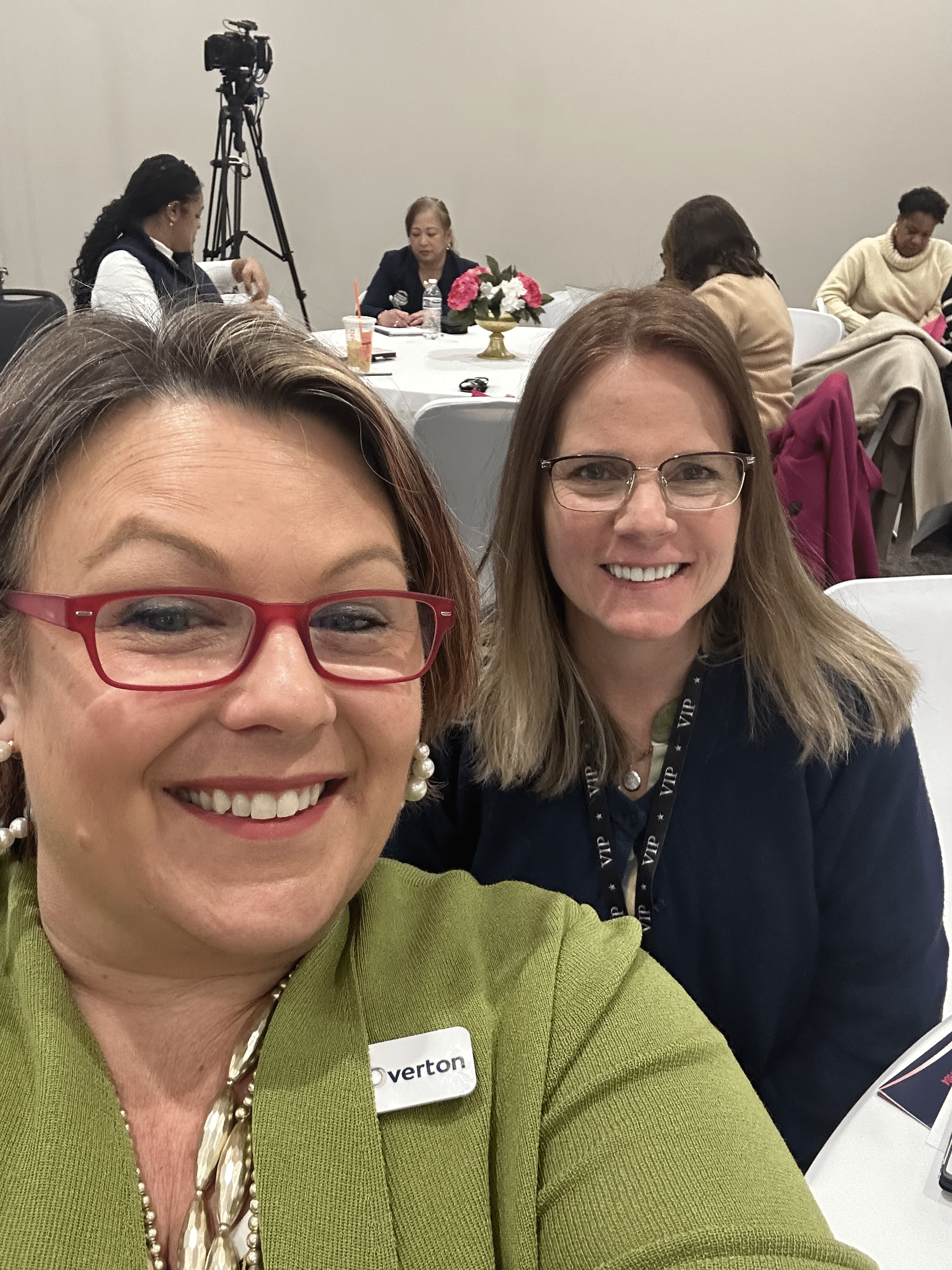 L to R - Melissa Overton - Michelle Greer - 02.21.2025 - Nursing Conference L to R - Melissa Overton - Michelle Greer - Nursing Conference - 02.21.2025