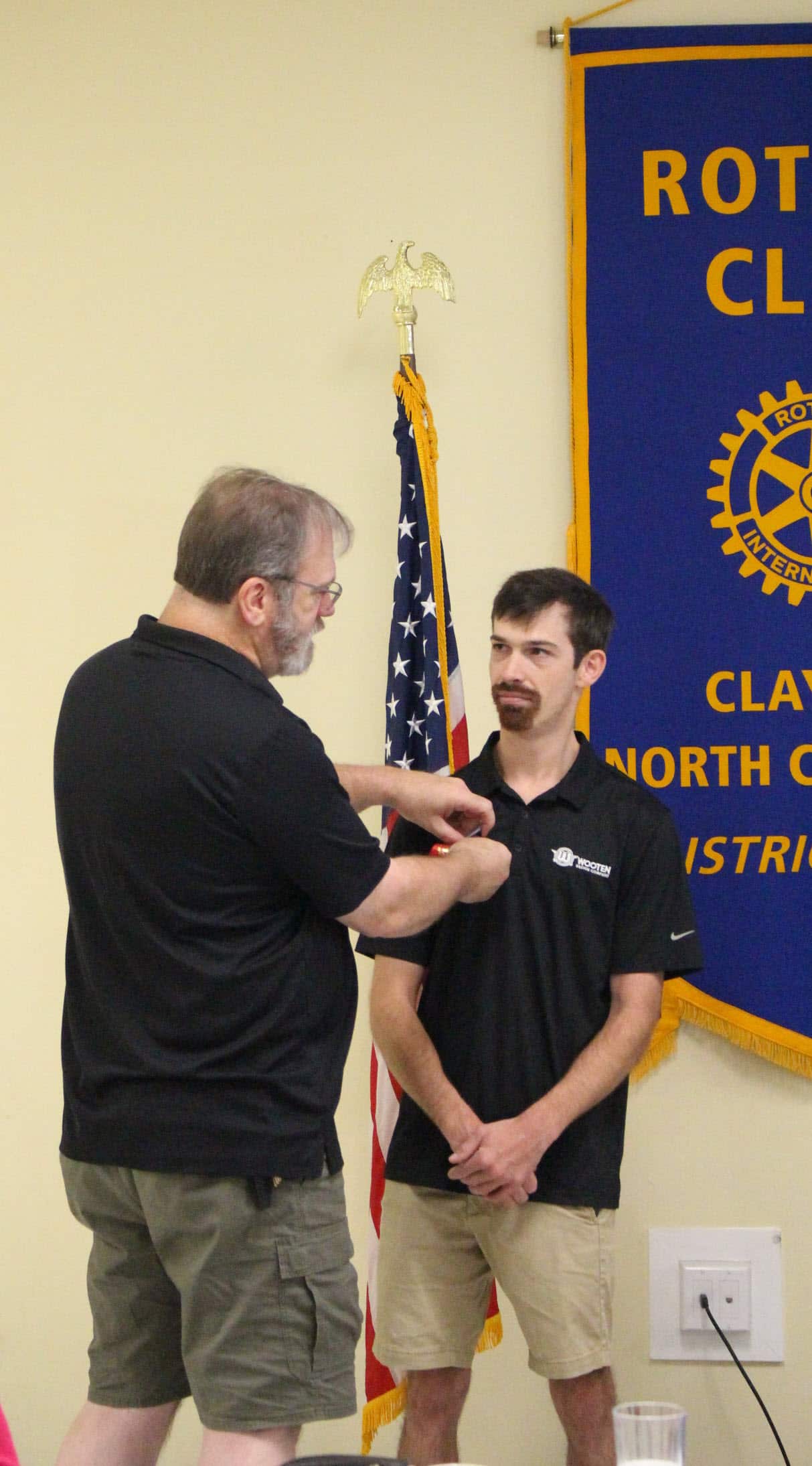 07.31.2025 - Scott Wooten Removes New Member Ribbon