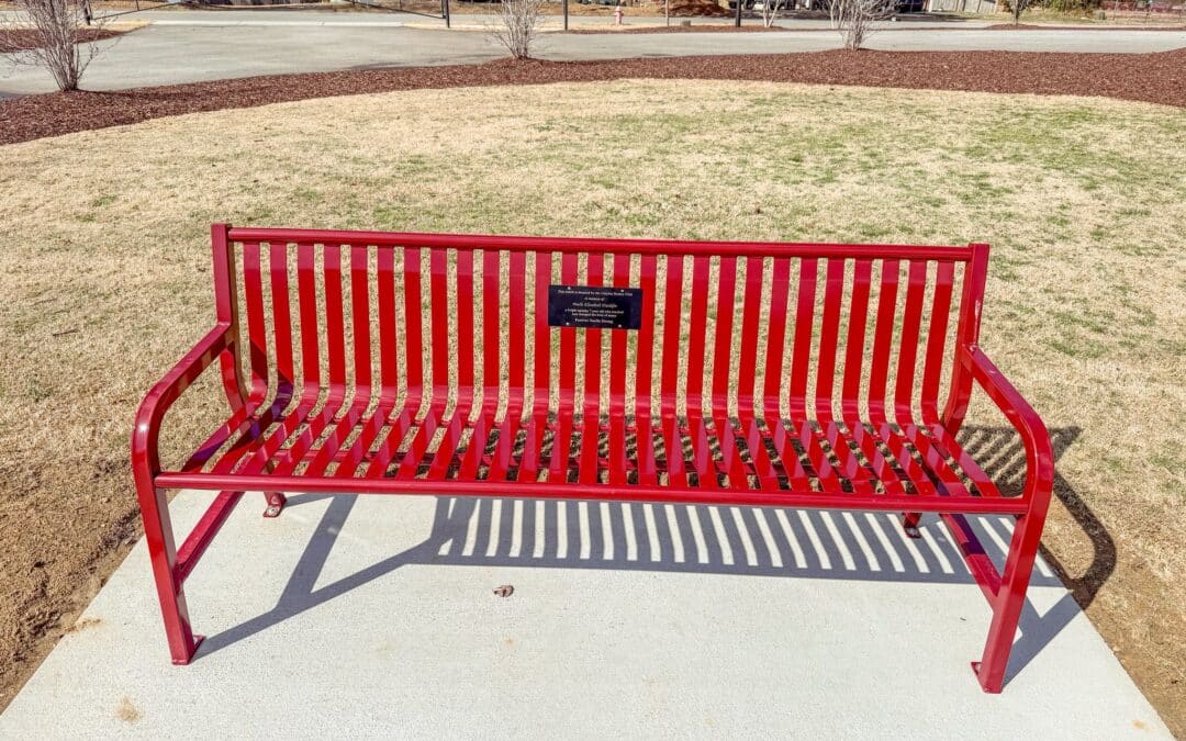 Clayton Rotary Club Donated a Memory Bench in Honor of Noelle Strong