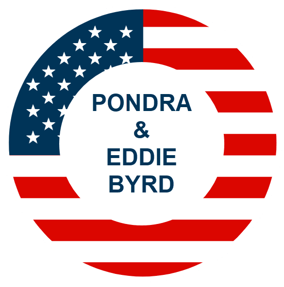 Pondra & Eddie Byrd - 2026 Platinum Flags for Heroes Sponsor